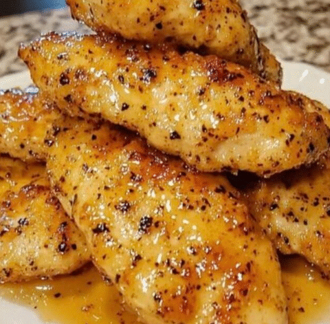 Air Fryer Honey Butter Garlic Chicken Tenders
