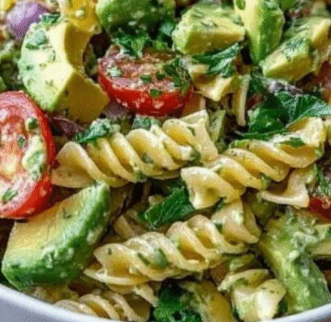 Avocado Pasta Salad Recipe