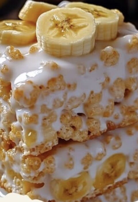 Banana Pudding Rice Krispies
