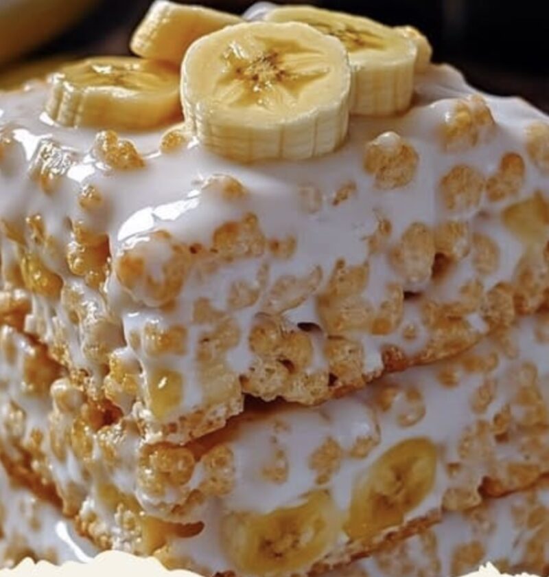 Banana Pudding Rice Krispies