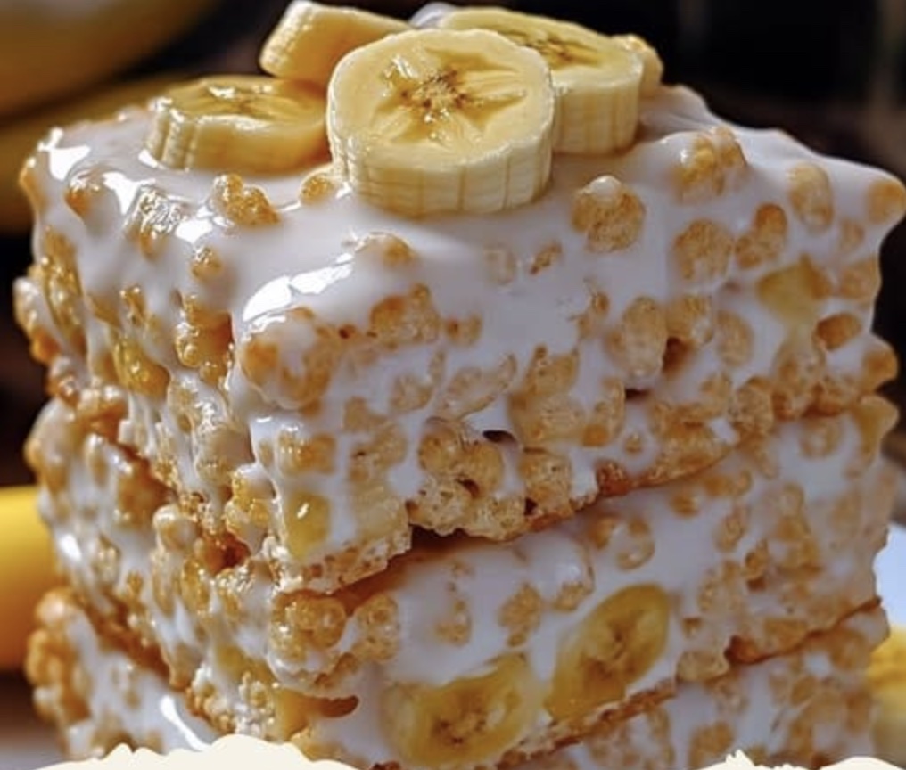 Banana Pudding Rice Krispies