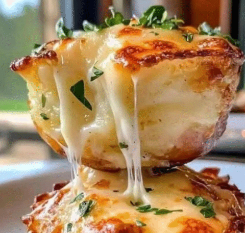 Cheesy Mashed Potato Puffs
