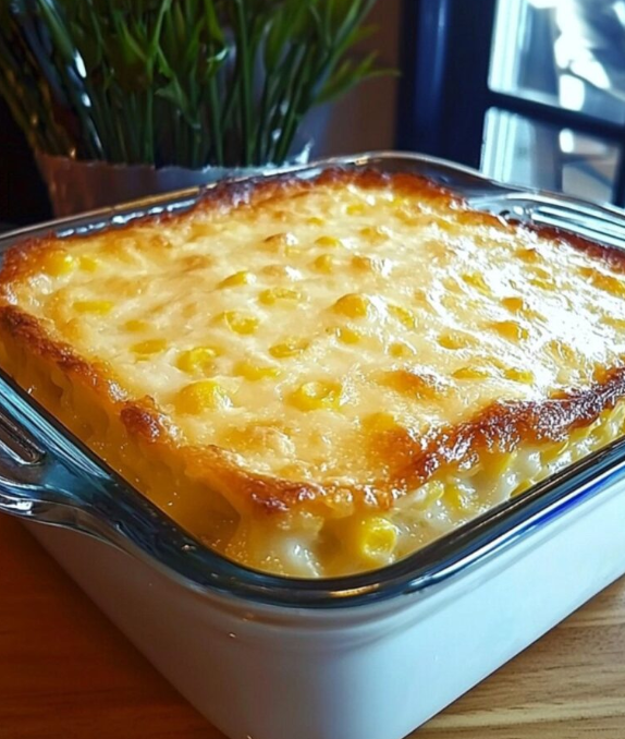 Cream Cheese Corn Casserole