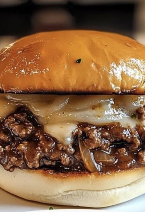 Irresistible French Onion Beef Sloppy Joes