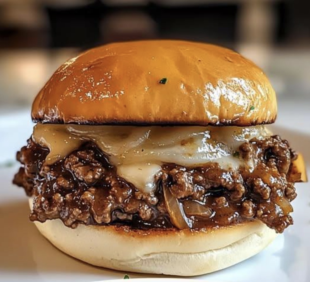 Irresistible French Onion Beef Sloppy Joes