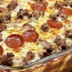 Stuffed Crust Pepperoni Pizza