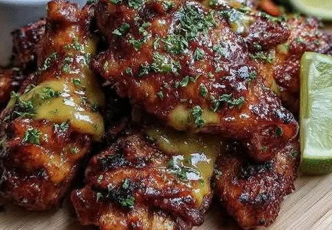 Mango Habanero Chicken Wings