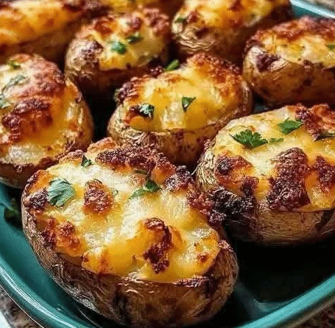 Parmesan Baked Potatoes – Crispy, Cheesy Perfection