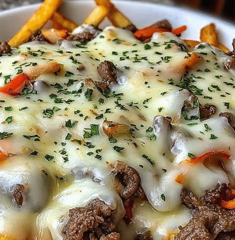 Philly Steak Cheese Fries