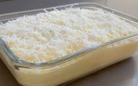 Quick Coconut and Sweetened Milk Dessert (Ready in 15 Minutes!)