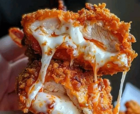 Cream Cheese and Bacon Stuffed Doritos Chicken