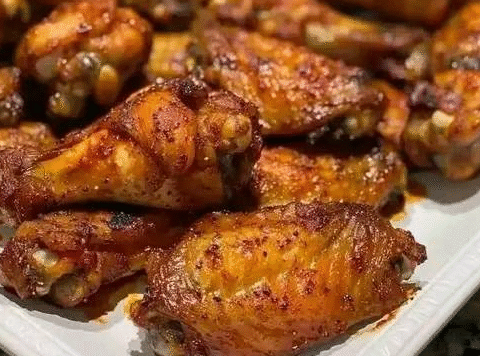 Spice up your snack game with these perfectly crispy, mouth-watering chicken wings — finger-licking good every time!
