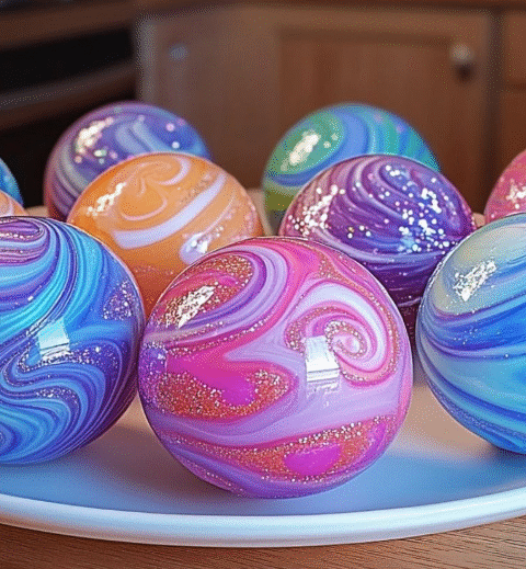 Swirl Glowing Bounce Ball