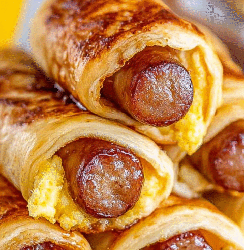 Breakfast Pigs in a Blanket