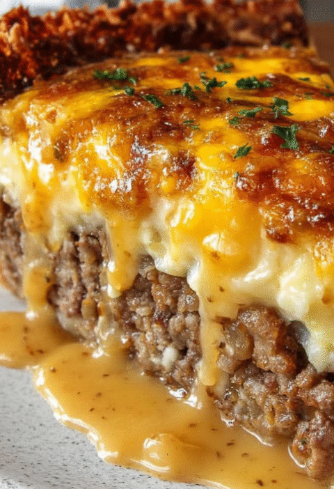 Mashed Potato And Meatloaf Pie
