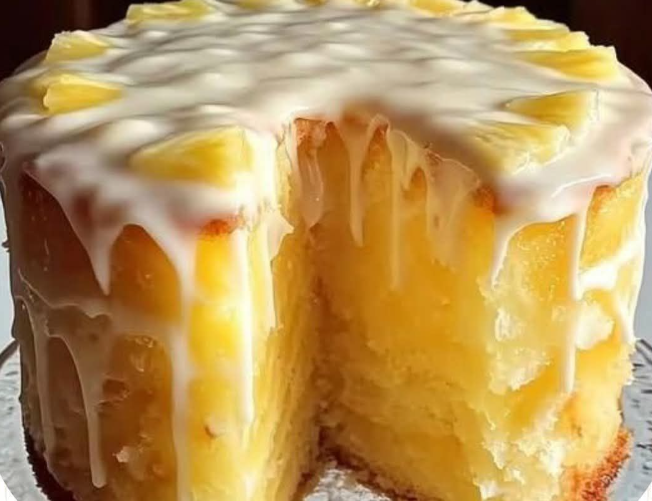 Pineapple Juice Cake SO GOOD