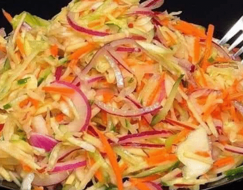 Salad that burns belly fat, I lost 25 kilograms in a month.