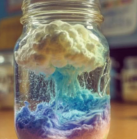 Magical Science: Rain Cloud in a Jar