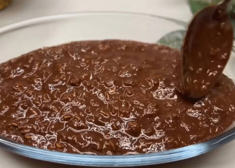 With this dessert, the intestines work like clockwork, blood pressure returns to normal and the heart is happy!