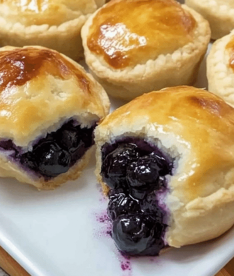 Blueberry Pie Bombs