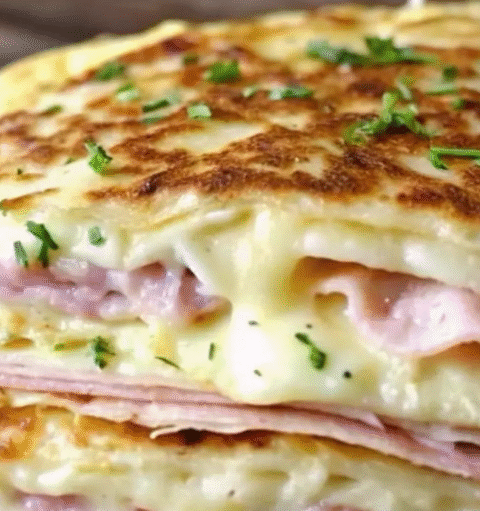 Chicken Cordon Bleu Quesadillas