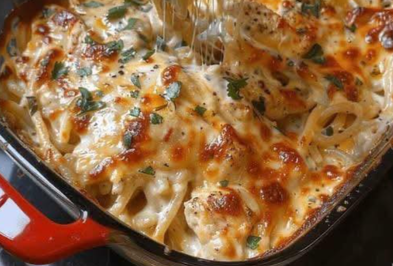 Creamy and Flavorful Chicken Spaghetti