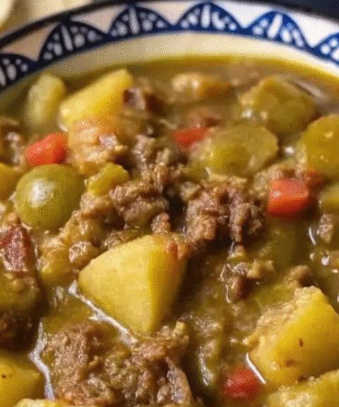Hatch green chile picadillo