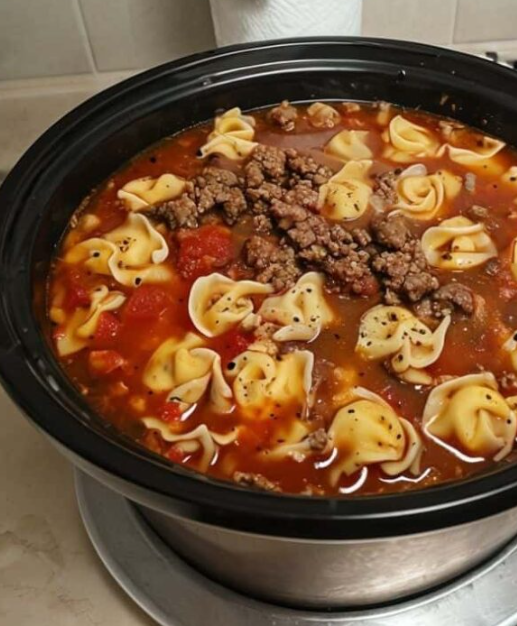 One Pot Lasagna Soup