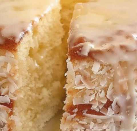 Pina Colada Pound Cake