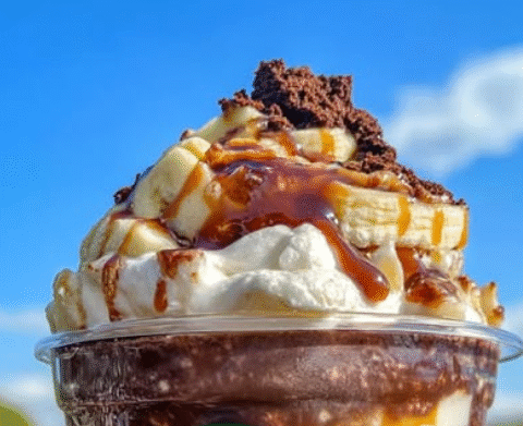 “Starbucks‑Inspired Banana Bread Brownies