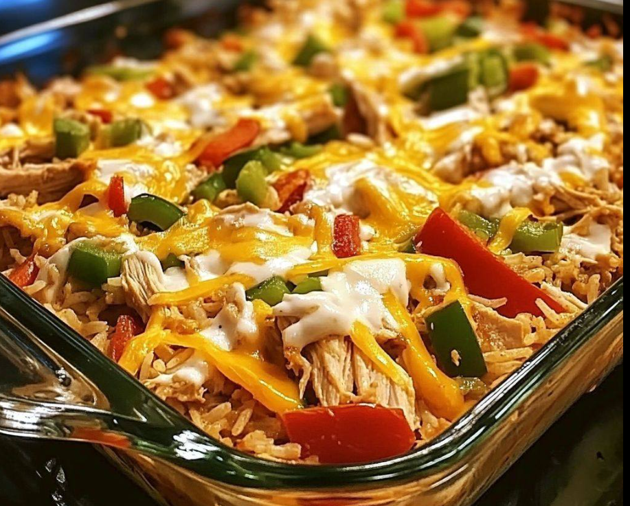 Fajita Chicken Casserole