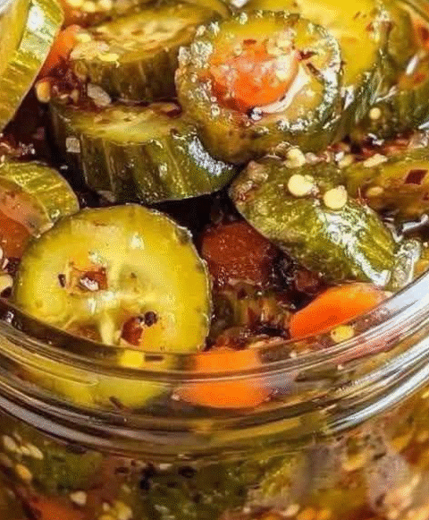 Spicy Garlic Dill Pickles