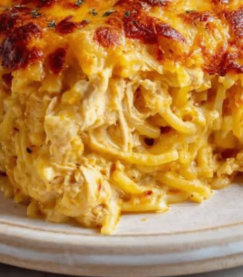 Baked Chicken Spaghetti