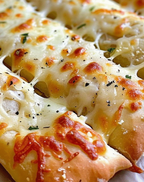Cheesy Garlic Breadsticks