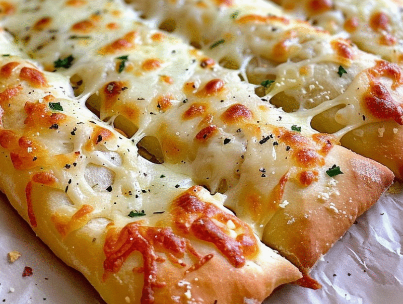 Cheesy Garlic Breadsticks