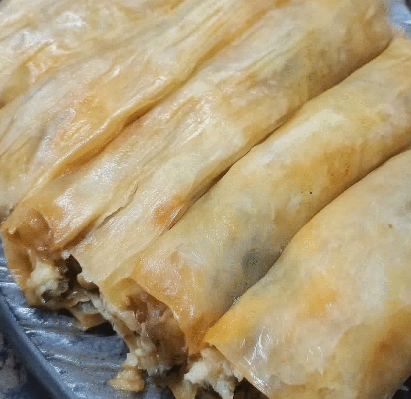 Green Chile and Cheese Tamales