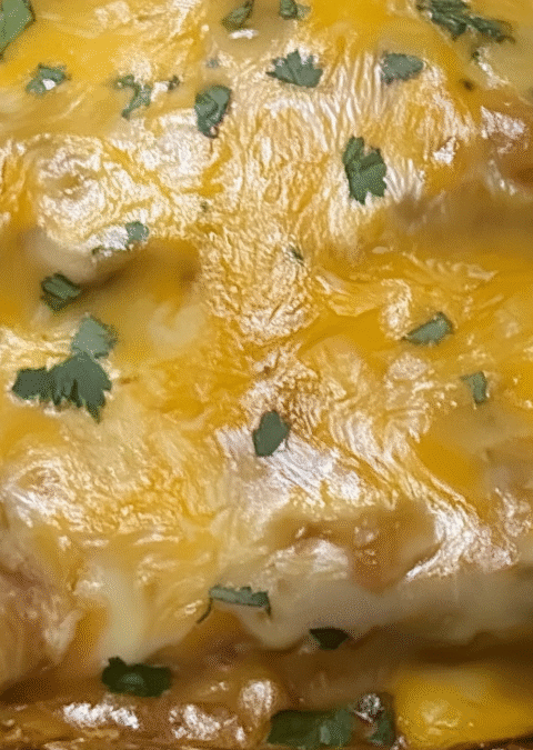 Green Chili Chicken Enchiladas