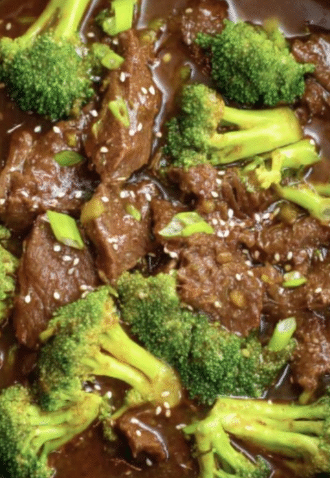 Slow Cooker Beef & Broccoli