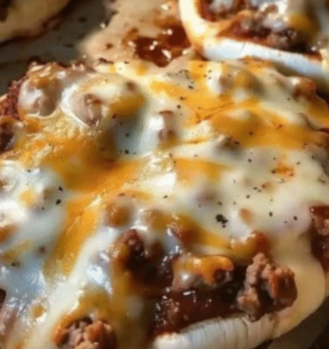 Sloppy Joe Pizzas