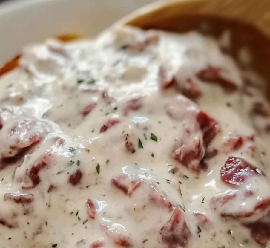 Creamed Chipped Beef on Toast