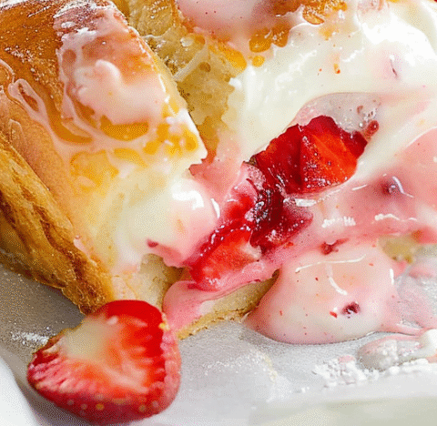 Strawberry Cream Cheese Rolls