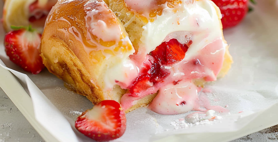 Strawberry Cream Cheese Rolls