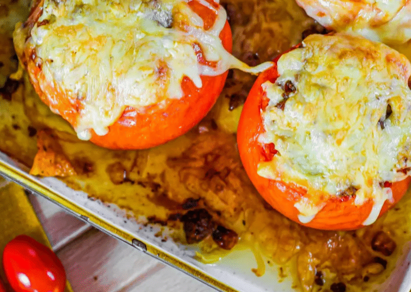 Taco Stuffed Tomatoes