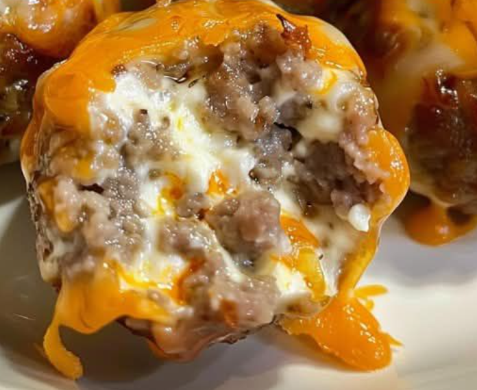 Rotel Cream Cheese Sausage Balls