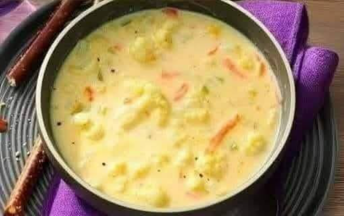 Creamy vegetable soup