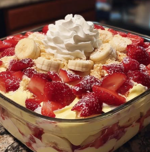 Strawberry Banana Pudding Dream