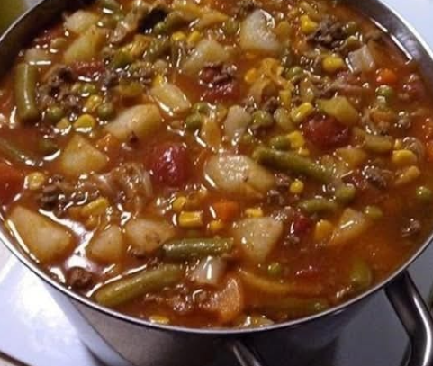 Hearty Crock Pot Cowboy Soup