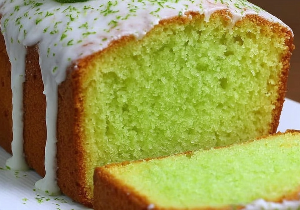 Key Lime Pound Cake – Moist, Buttery Cake with Zesty Citrus Glaze