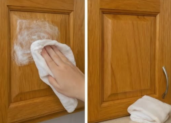 Remove Grease and Cooking Odors from Kitchen Cabinets
