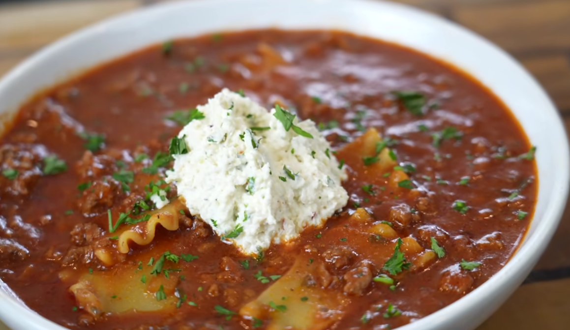 Lasagna Soup Recipe